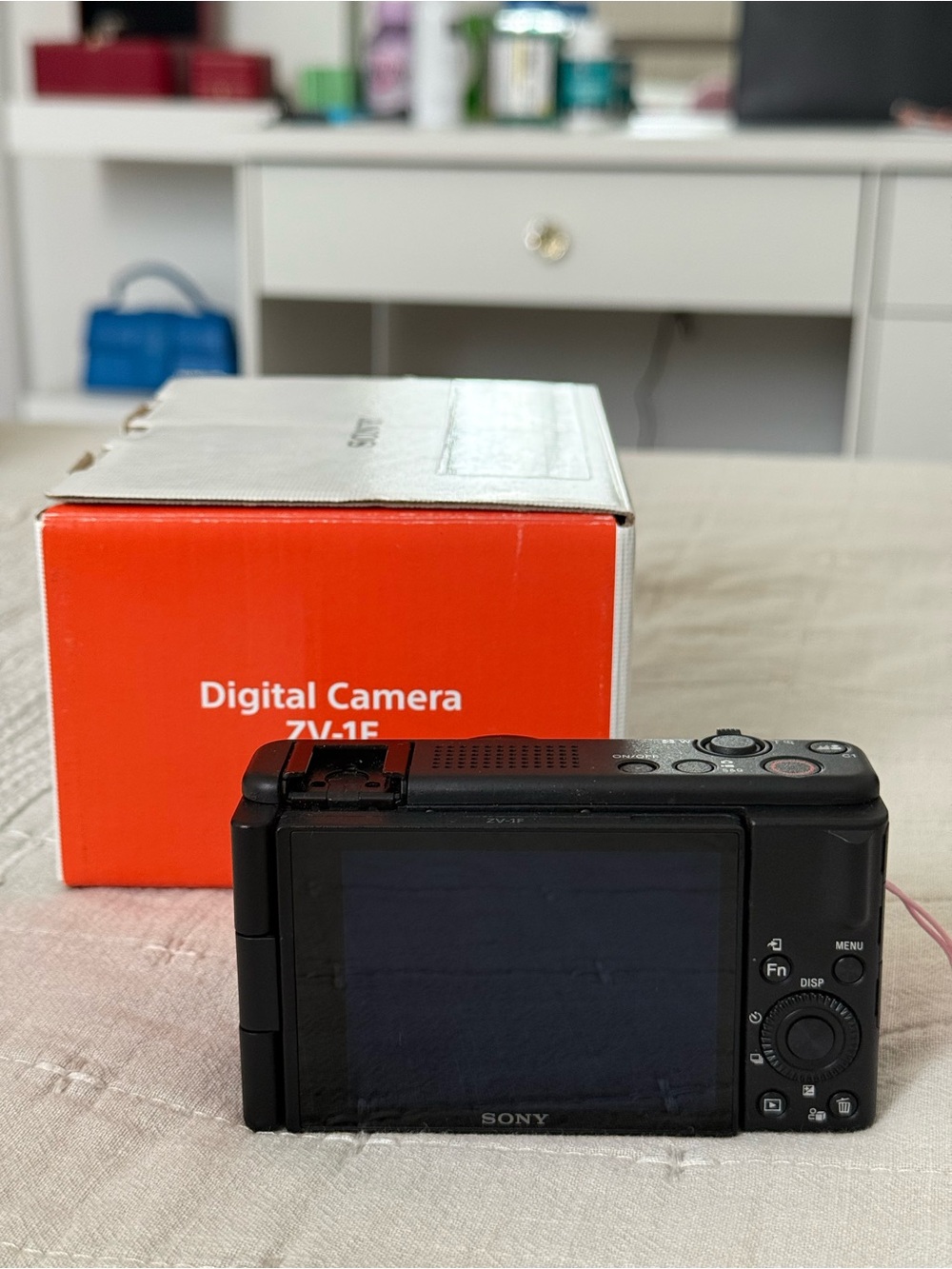 Zv-1F 4K Vlogging Camera - Black